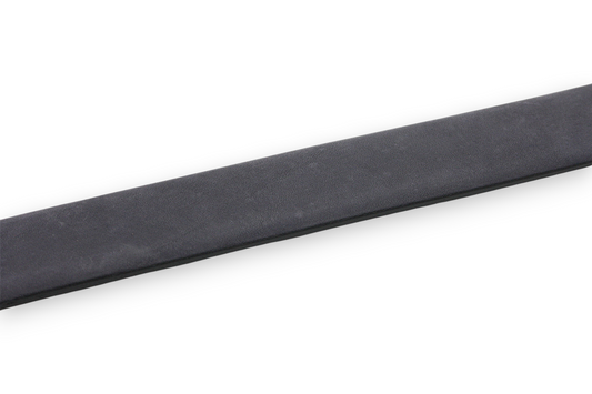 Afdelingriemen.nl donkerblauwe leren herenriem met een verfijnde matte afwerking voor een tijdloze uitstraling.