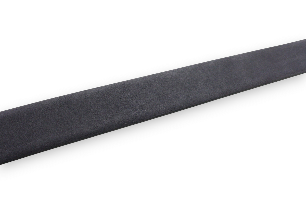 heren pantalon riem blauw leer (nubuck) 3.5 cm