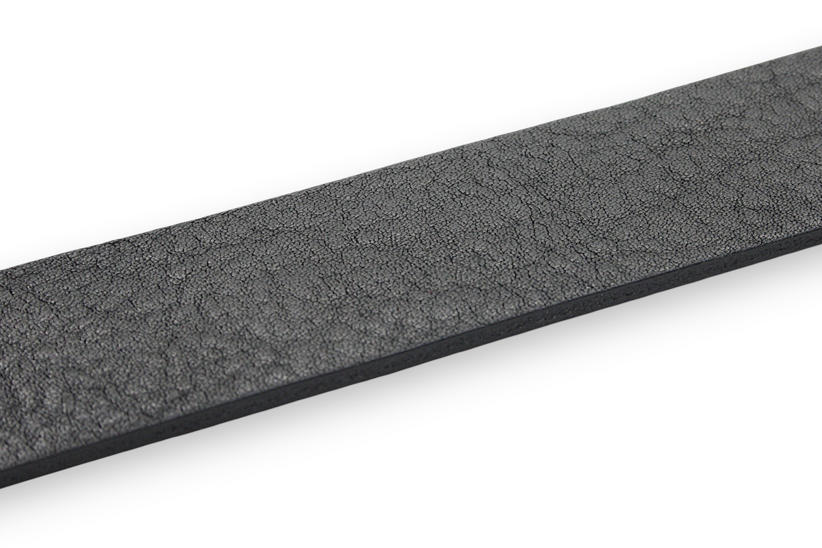 heren pantalon riem zwart leer 3.5 cm