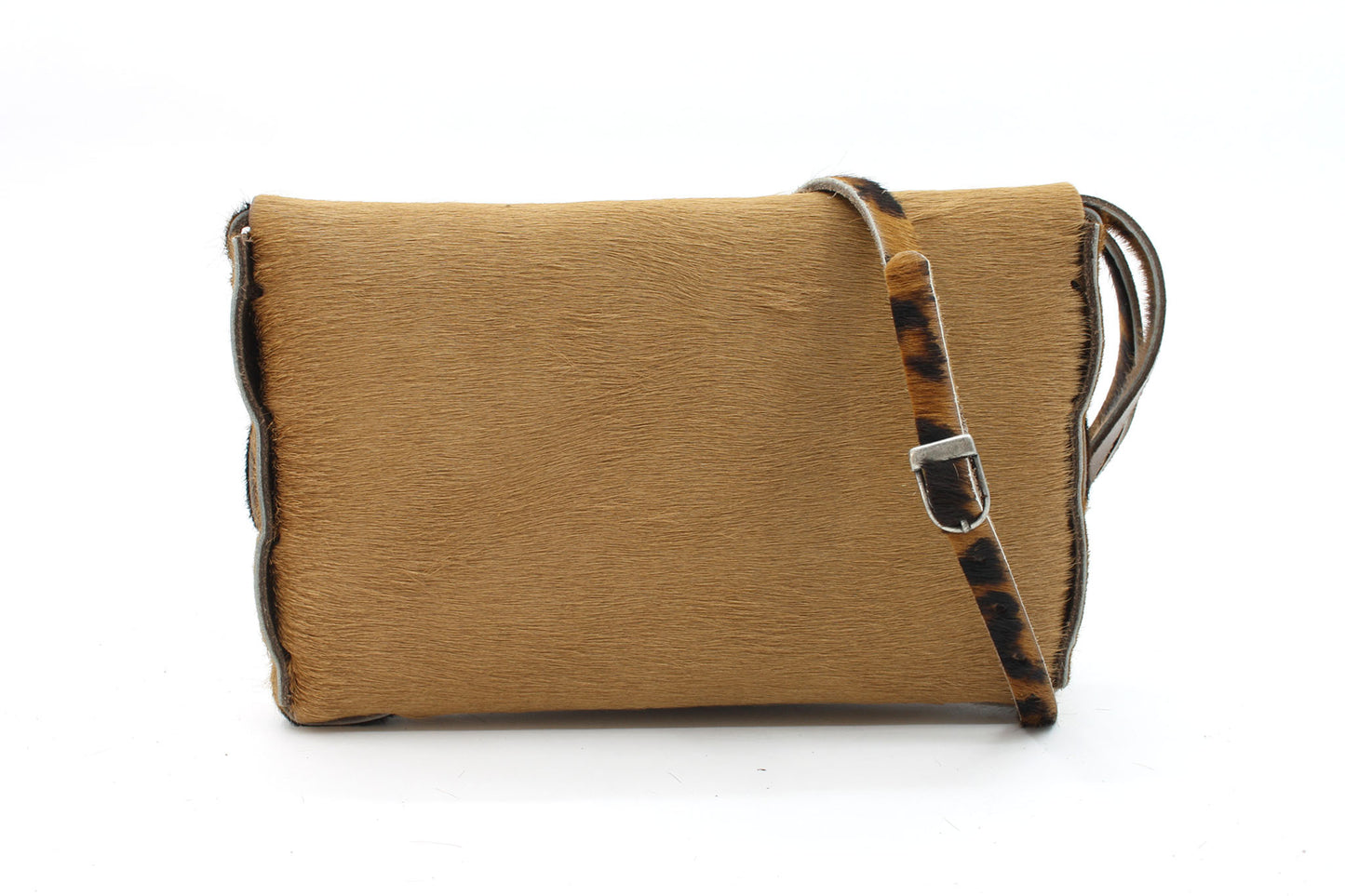 dames camel leer