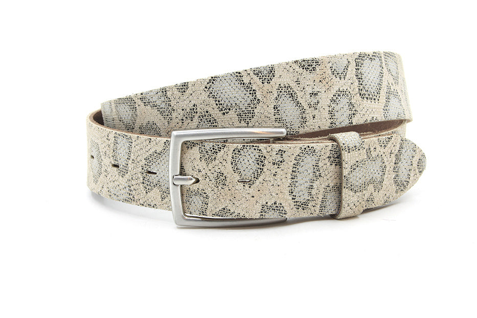 Dames riem beige