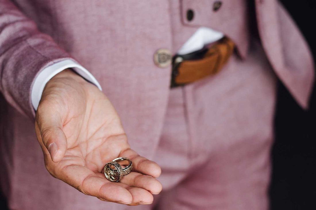 Welke riem draag je als man bij je trouwpak