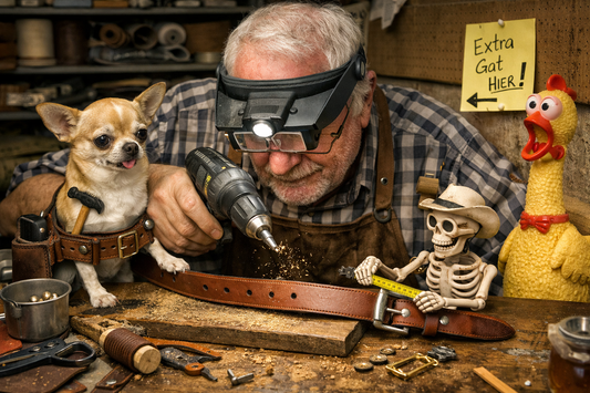 Hoe kort ik zelf een riem in?