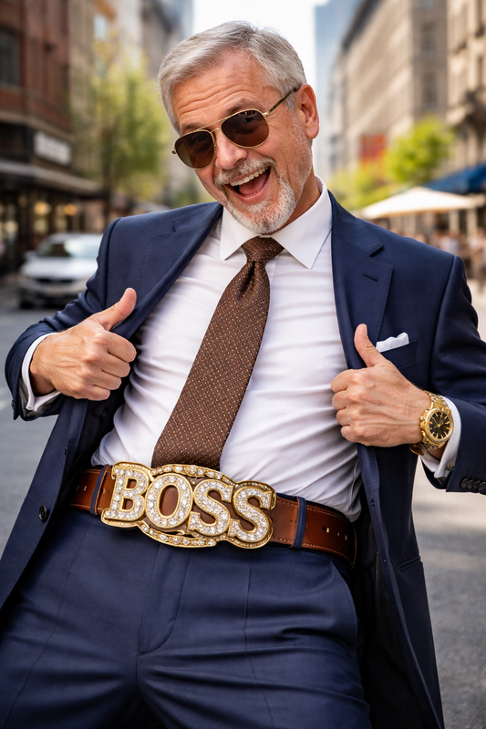 Welke riem draag je bij een pak?