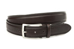 heren jeans riem bruin leer 3.5 cm