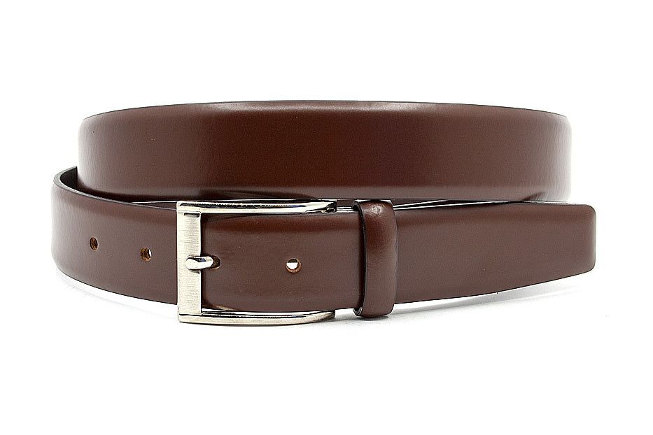 Rood bruine pantalonriem