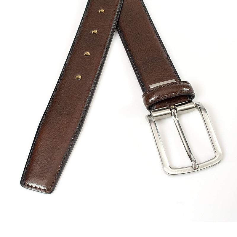 Bruine pantalon heren riem