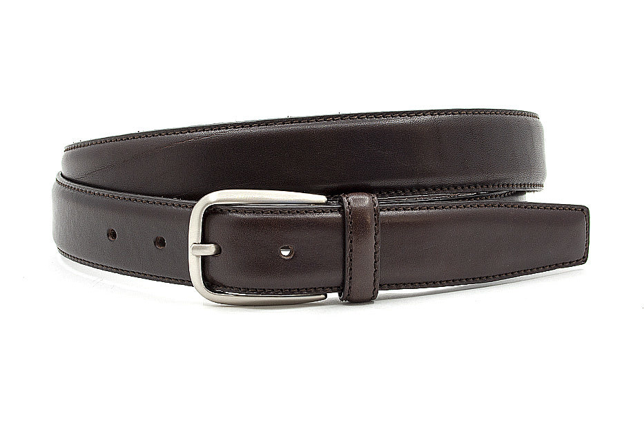 Nette donker bruine pantalon riem