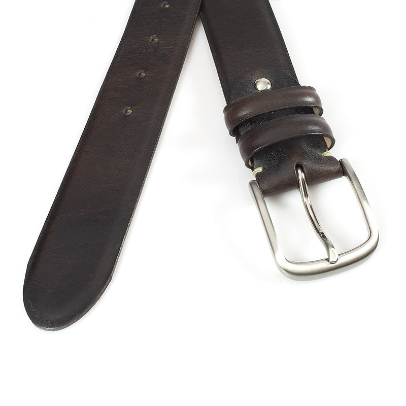 dames riem donkerbruin