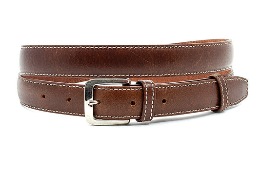 Mooie klassieke midden bruine dames ceintuur