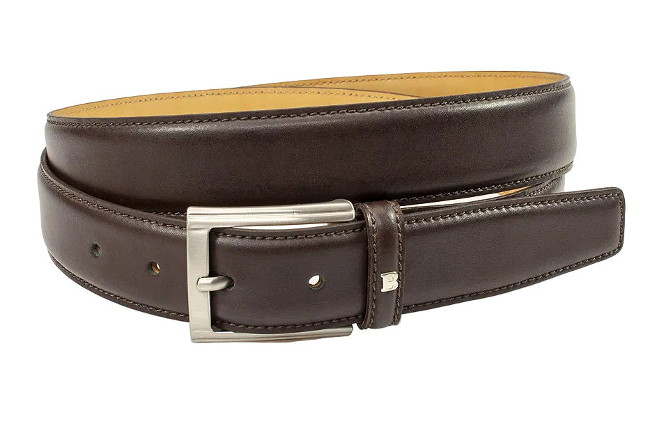 Donkerbruine pantalonriem