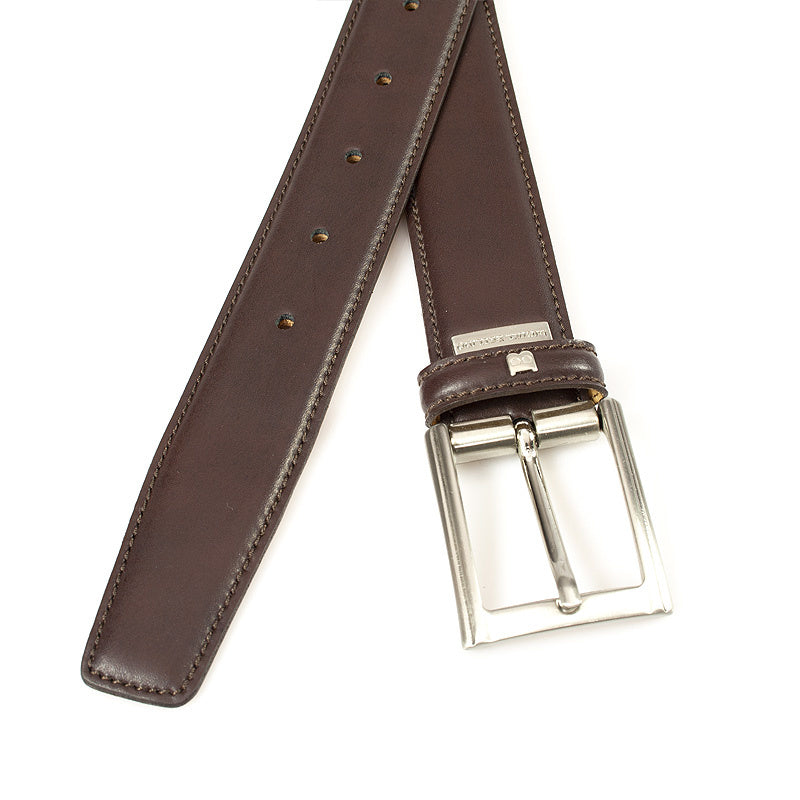 Donkerbruine pantalonriem