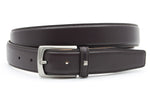 heren basic riem bruin leer 3 cm