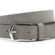 Dames riem grijs suede