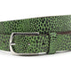 Dames ceintuur groen leopard