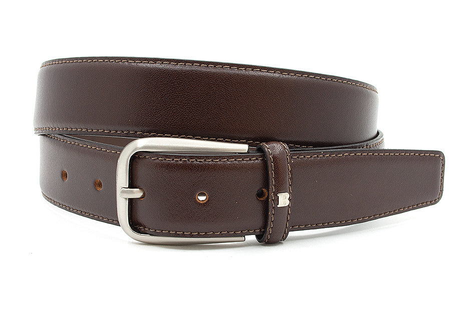 Kastanje bruine heren riem