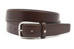 heren pantalon riem bruin leer 3.5 cm