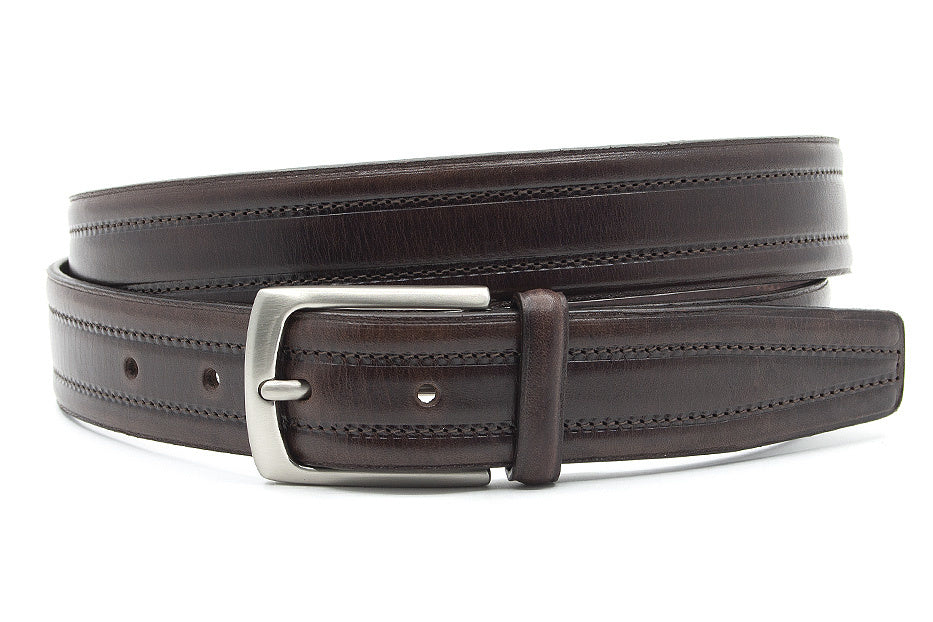 Nette pantalon riem bruin