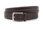 heren basic riem bruin leer 3 cm