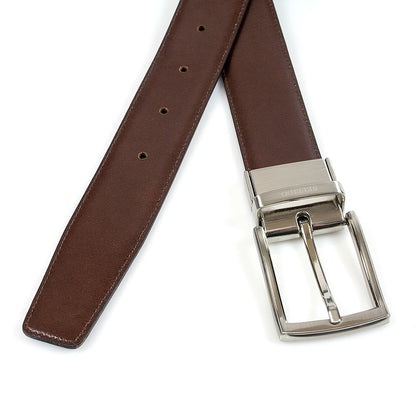 Luxe reversibel riem bruin zwart