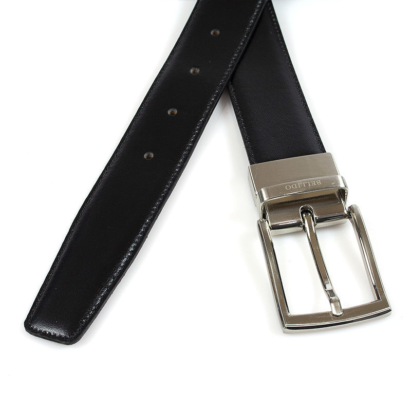 Luxe reversibel riem bruin zwart