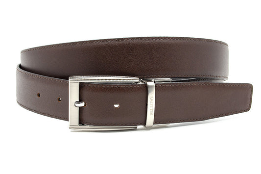 Luxe reversibel riem bruin zwart