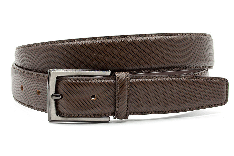 Nette pantalon riem bruin