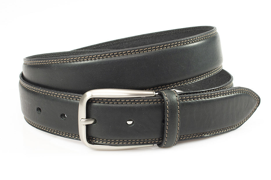 Pantalon heren riem bruin