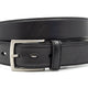 Zwarte broekriem unisex