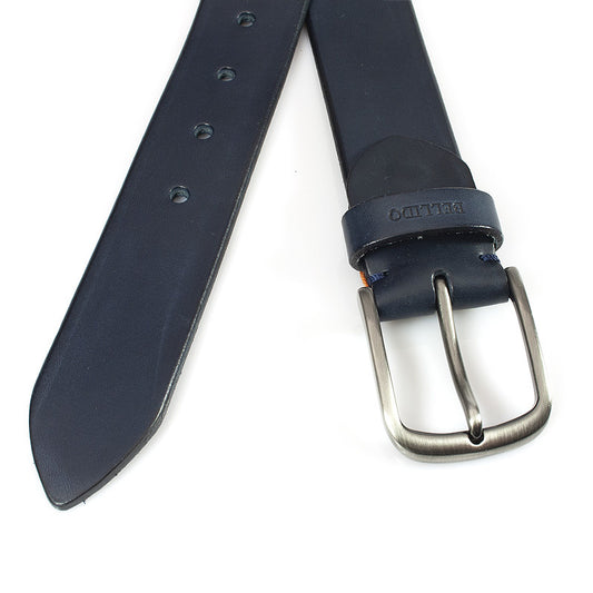 Blauwe sportieve riem