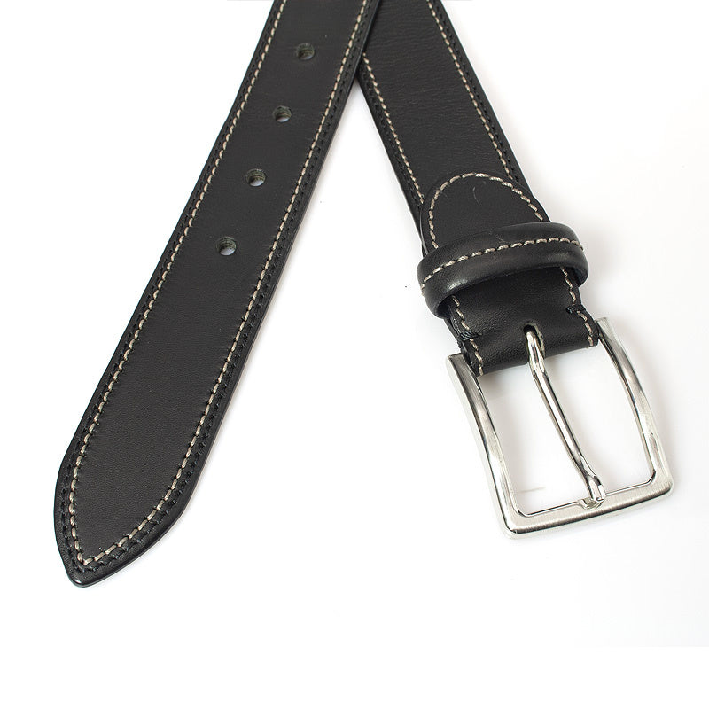 Donkerbruine heren riem