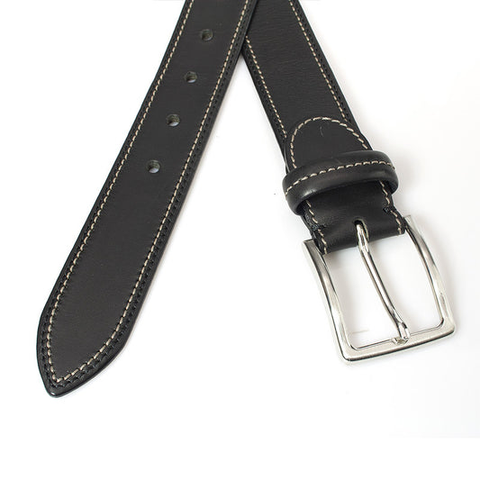 Donkerbruine heren riem