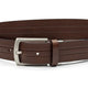 Sportieve riem bruin met ril