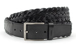heren jeans riem zwart leer 4 cm