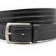 Sportieve heren riem zwart