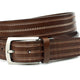 Nette bruine riem met sleuven