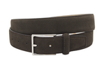 heren suède riem bruin suède 3.5 cm