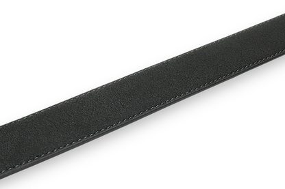heren pantalon riem grijs suède 3.5 cm