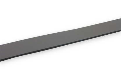 Afdelingriemen.nl luxe zwarte herenriem met een glad oppervlak en minimalistisch design voor een stijlvolle uitstraling