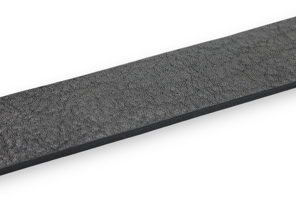 heren pantalon riem zwart leer 3.5 cm