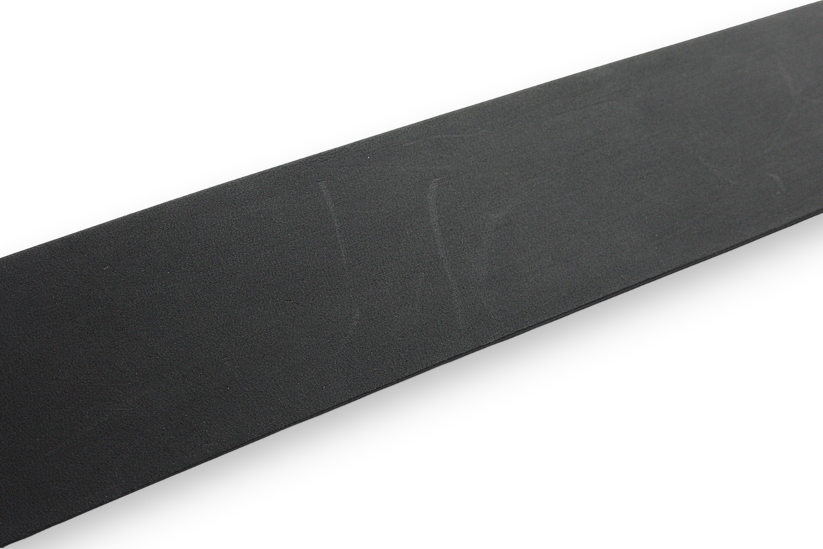 heren jeans riem zwart leer (nubuck) 4 cm