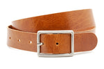 dames jeans riem cognac leer 4 cm