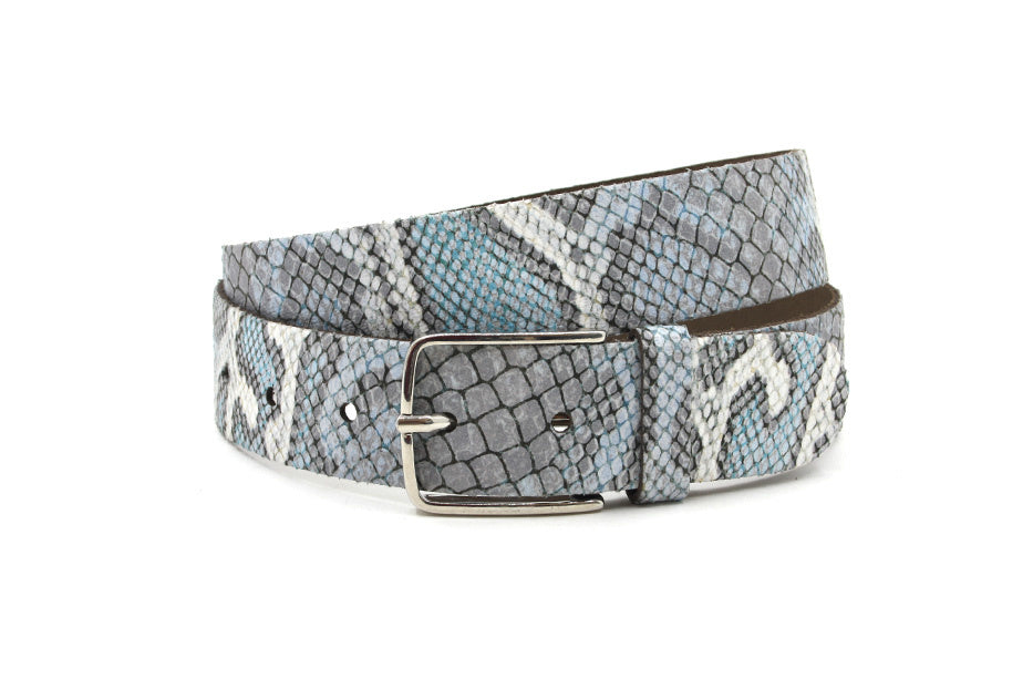 Dames afhangriem blauw pastel