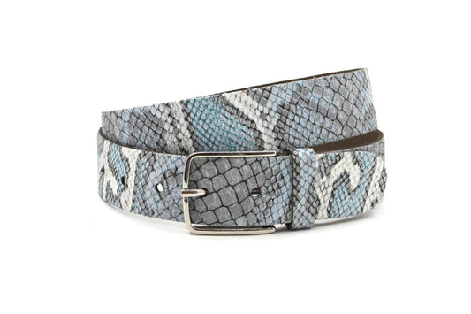 Dames afhangriem blauw pastel