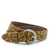 Dames riem met luipaard print