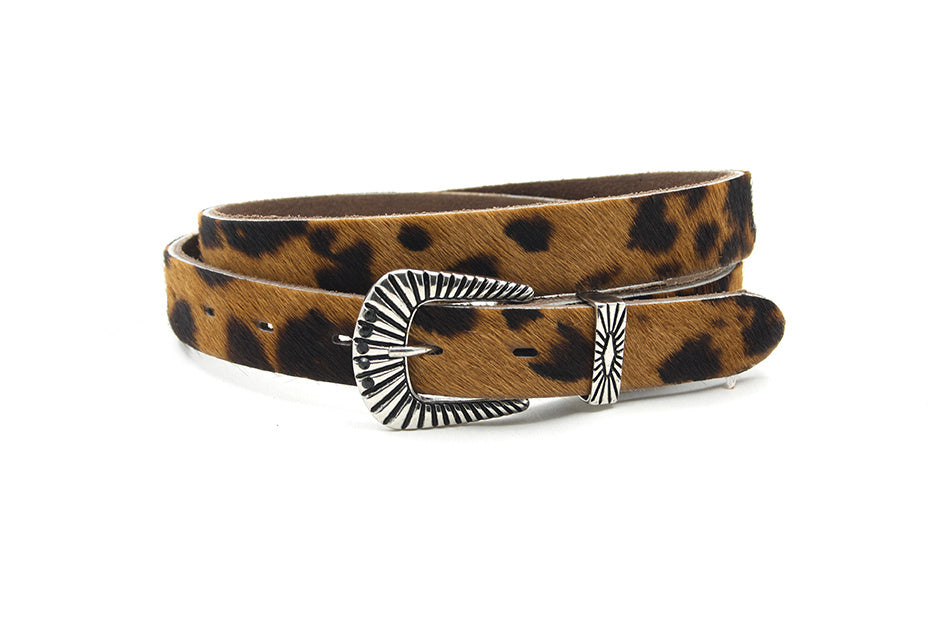 Dames hair-on riempje tijger