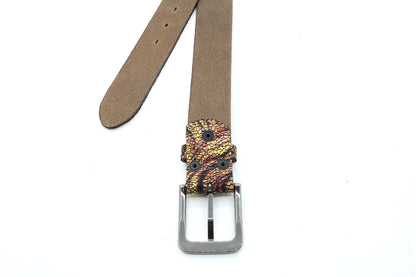 Dames riem met fantasie print