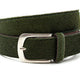 Groene hair-on riem