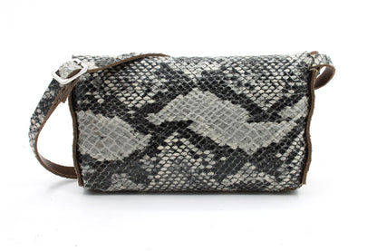 dames zwart/wit leer