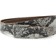Dames riem met slangen print